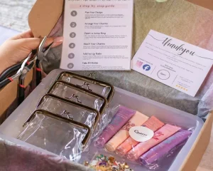 Kids Craft Kit – Lip Balm Charm Chain